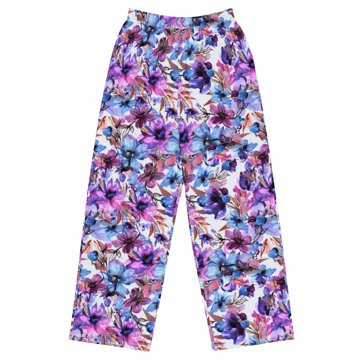 Purple Flowers Pants product image (1)
