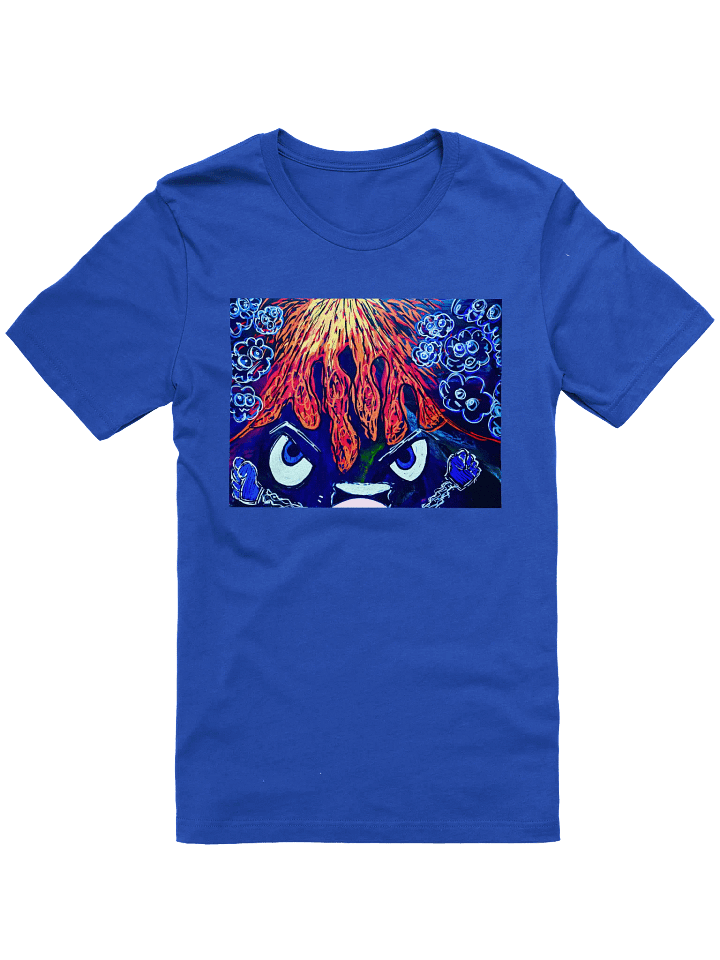 When Volcano Gets Mad Abstract Volcano T-Shirt product image (1)