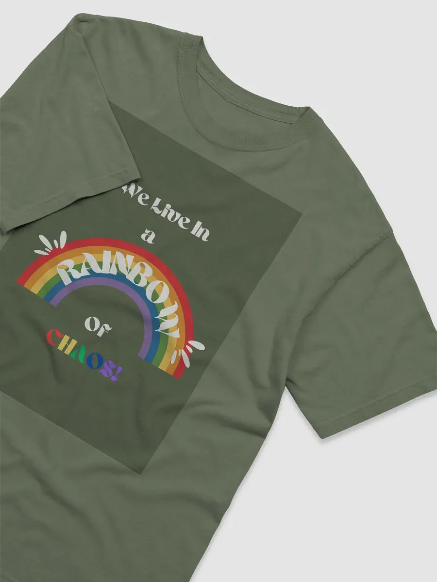 Chaotic Life Green T-shirt product image (3)
