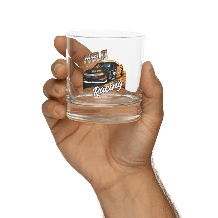 MSLA Racing Team Rocks Glass product image (2)
