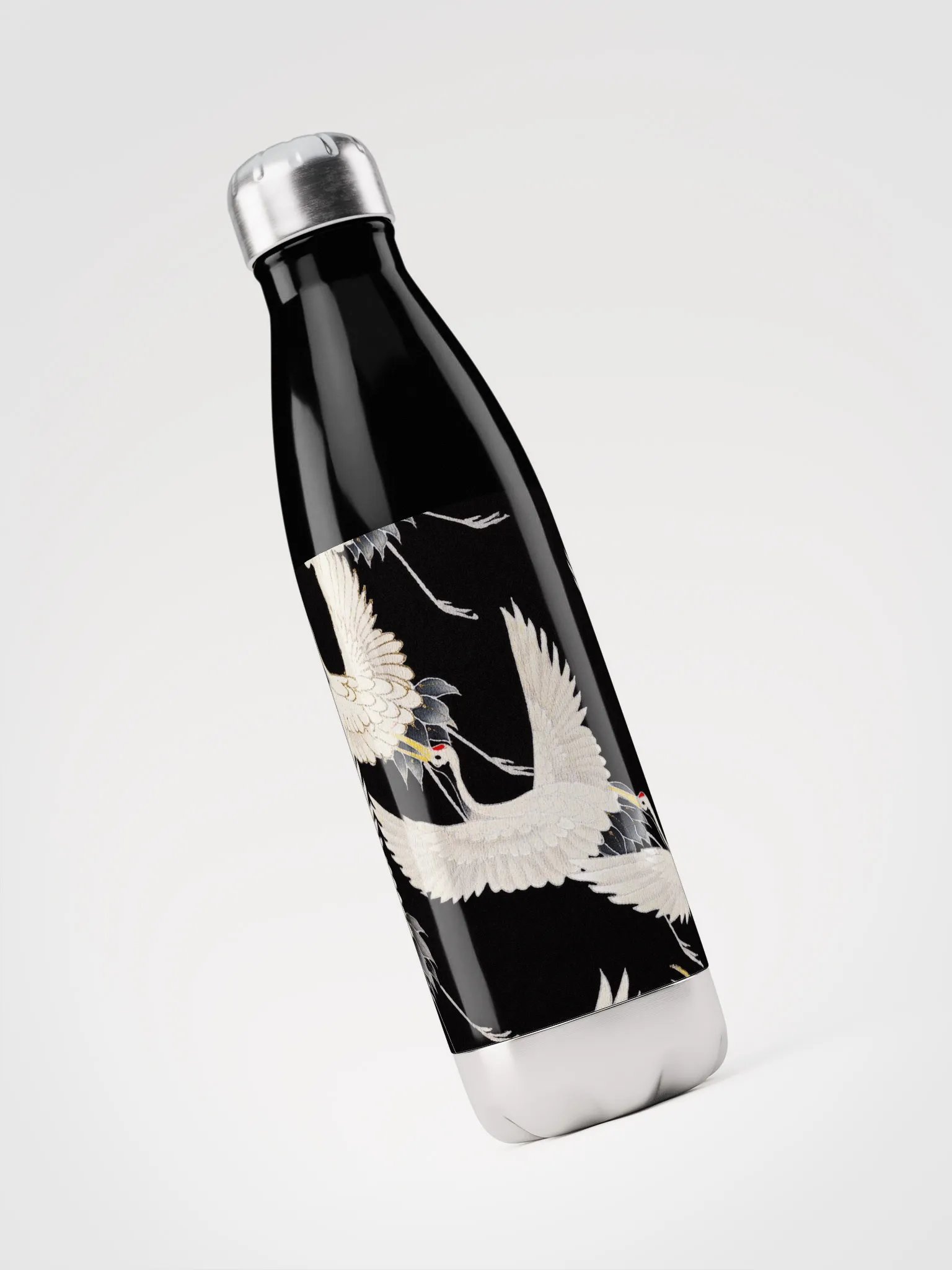 Elegant Crane Stainless Steel Water Bottle product image (3)