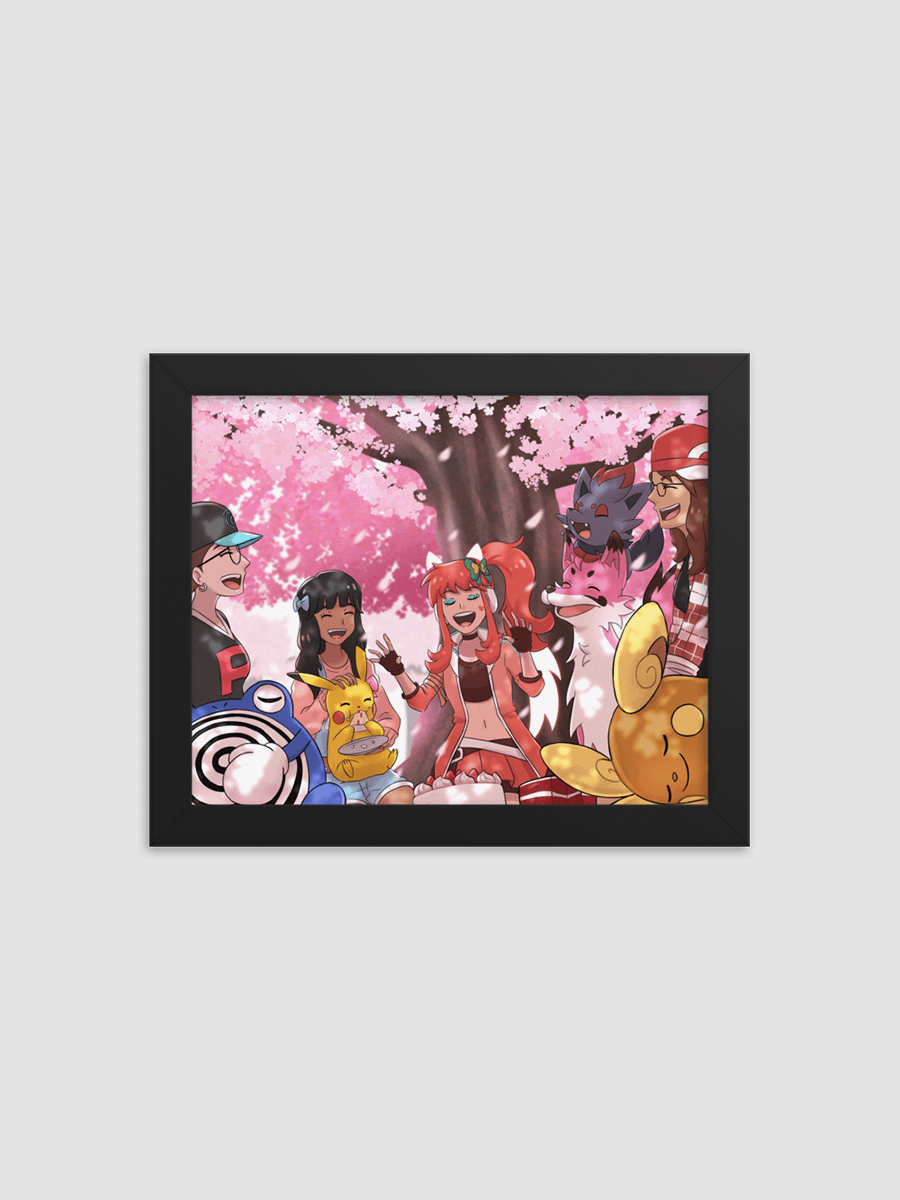 Black Framed Cherry Blossom Poster product image (1)