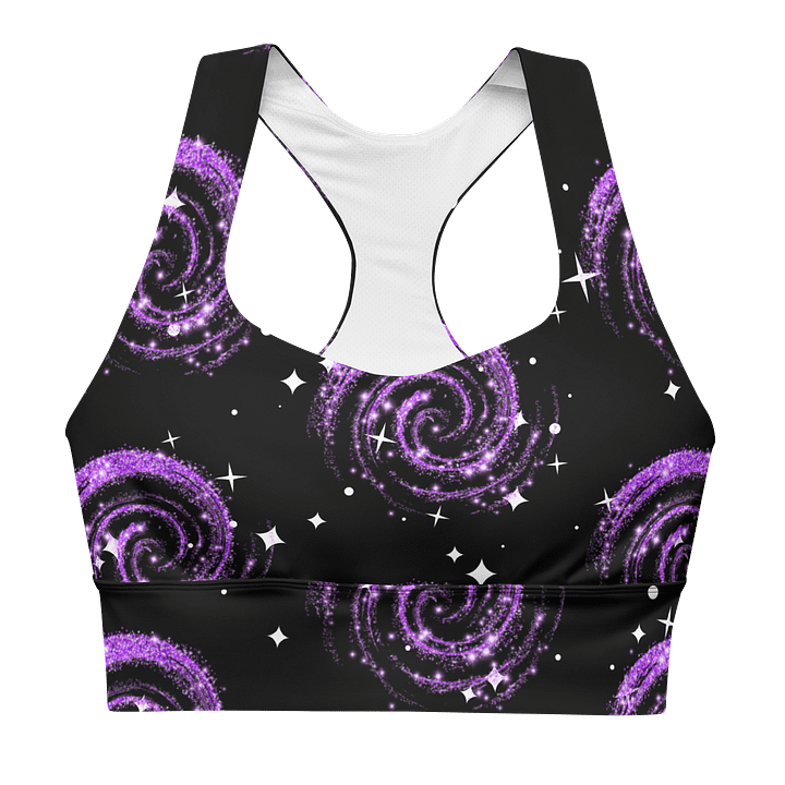 Galactic Spiral Compression Sports Bra product image (1)