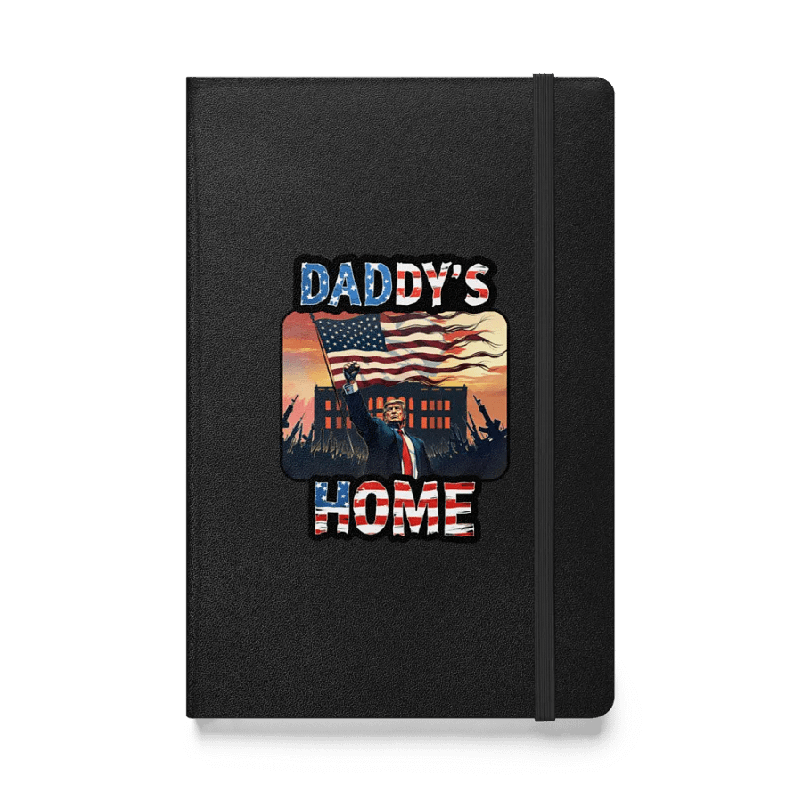 Hardcover Notebook: Trump, Daddy's Home product image (1)