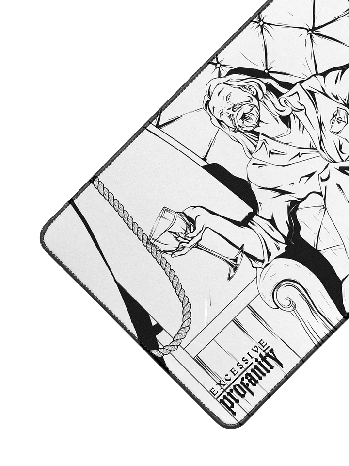 1st Anniversary Desk Mat (B&W) product image (2)
