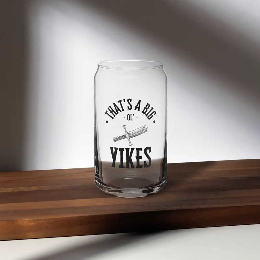 bisexual yikes drinking glass product image (5)
