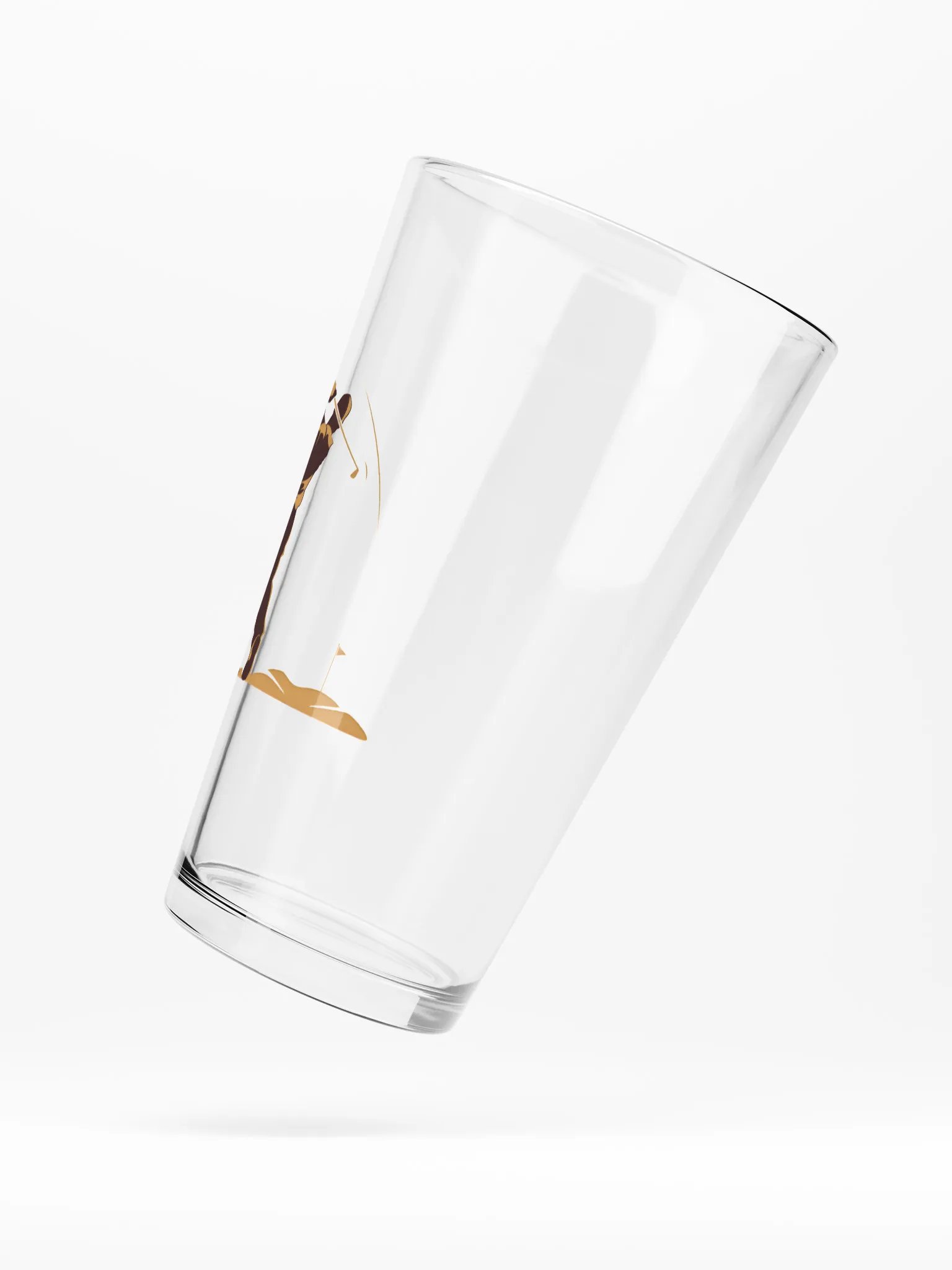 From the Drop Zone Logo Pint Glass product image (5)