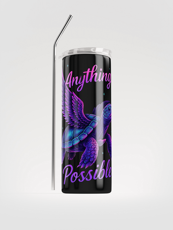 Winged Turtle Stainless Steel Tumbler product image (1)