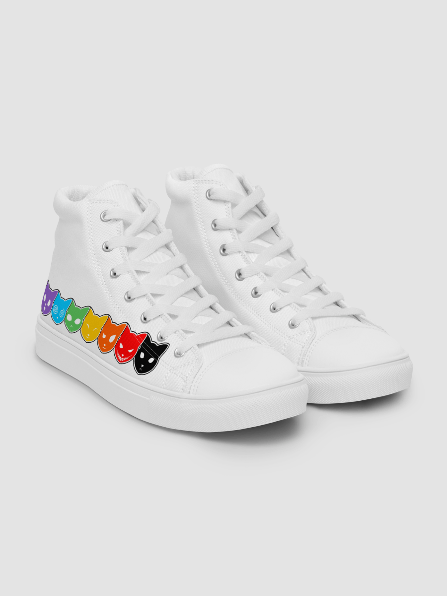 [Meowtingz] Women's High Top Canvas Shoes AOP AOP2003 product image (9)