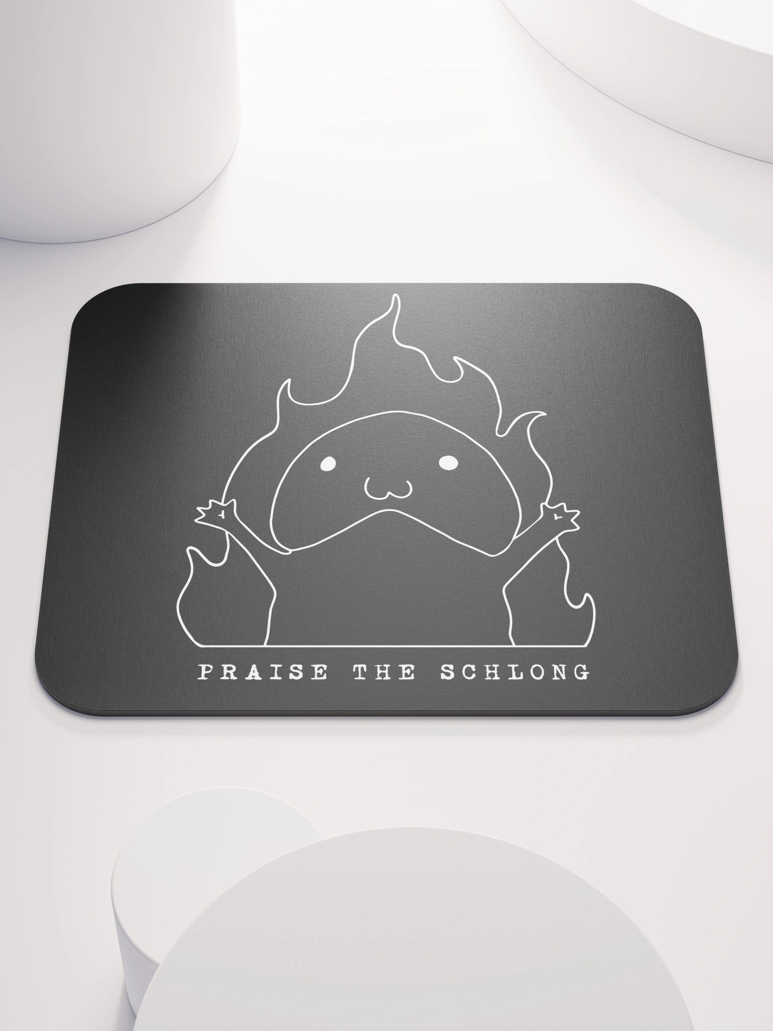 Praise The Schlong Mousepad [Limited Edition] product image (1)
