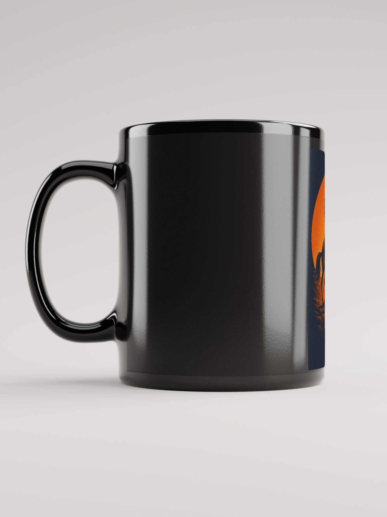 WILD HORSE IN SUNSET product image (11)