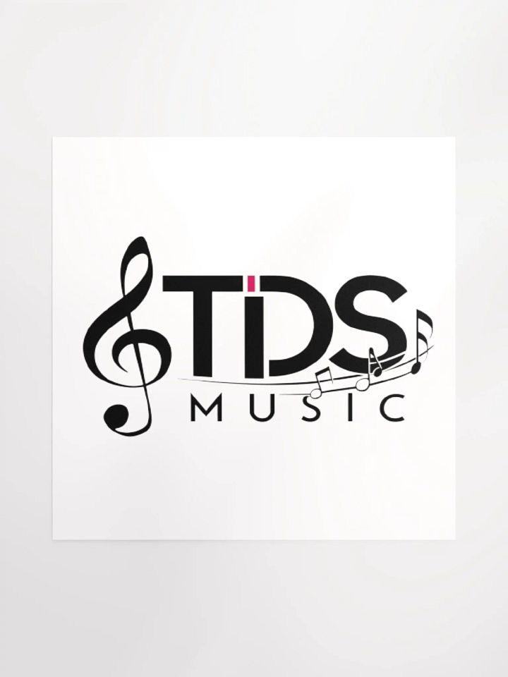 TDS MUSIC White Enhanced Matte Paper Poster product image (1)