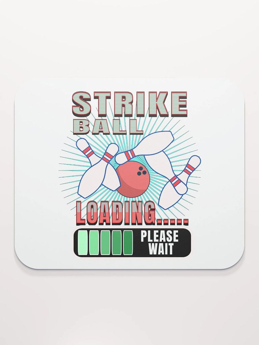 Strike Ball Loading Bowling Mouse Pad product image (2)