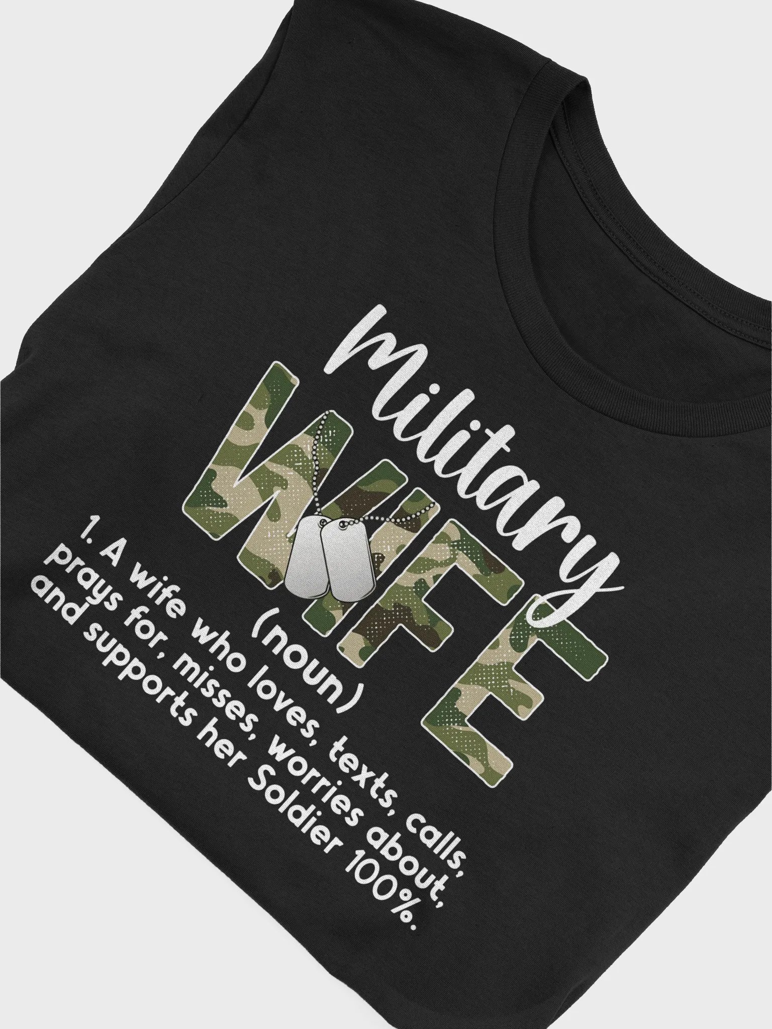 Military Wife - Adult T-Shirt product image (5)