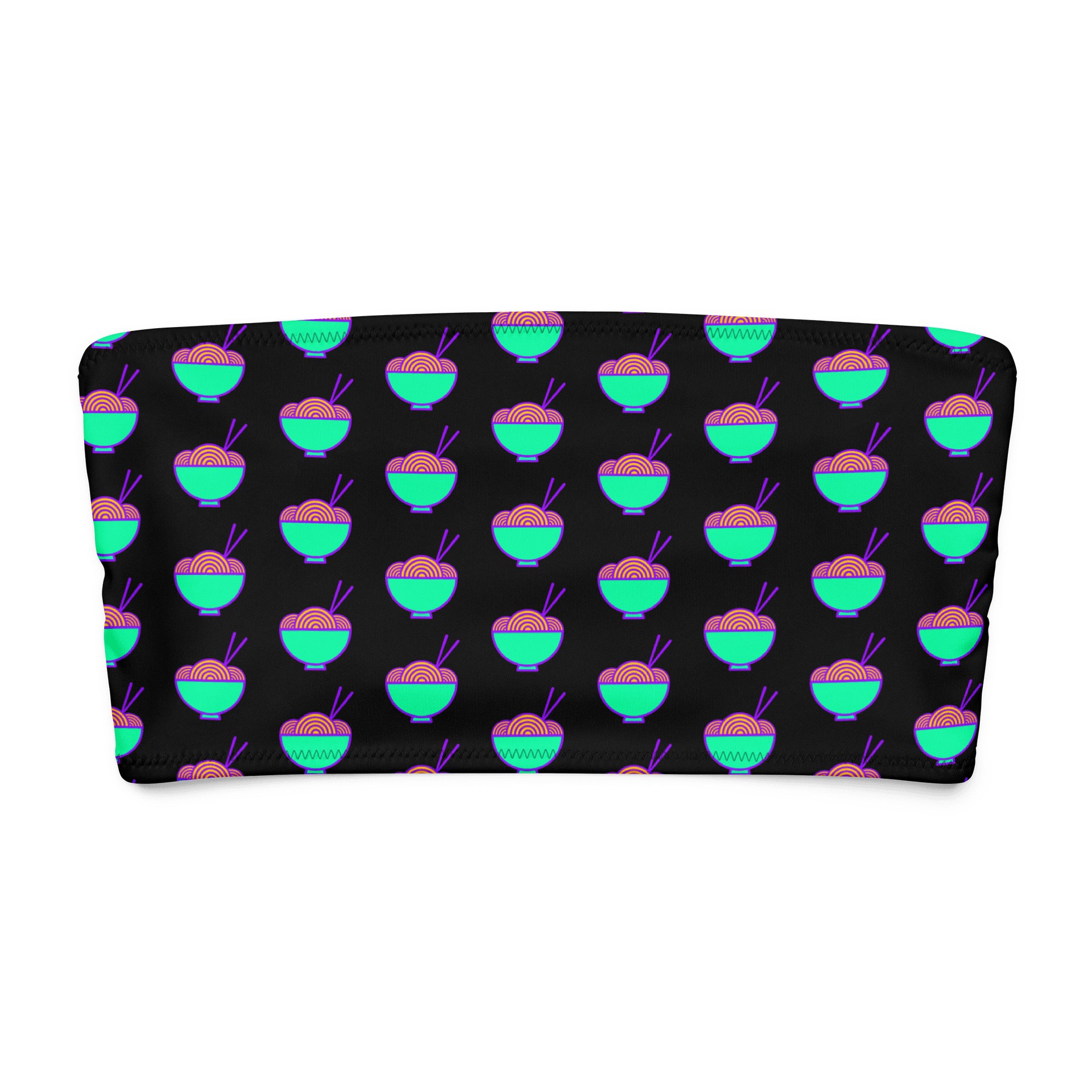 Noodle Crew Bikini Top! (Black) product image (8)
