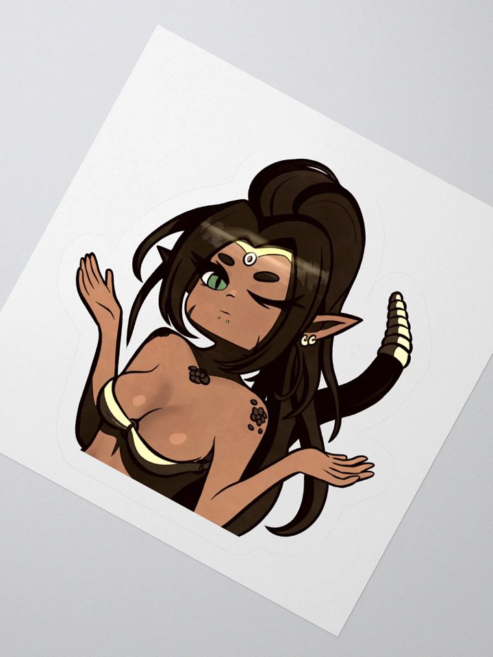 "rattlefunk!" Snake Girl Sticker product image (6)