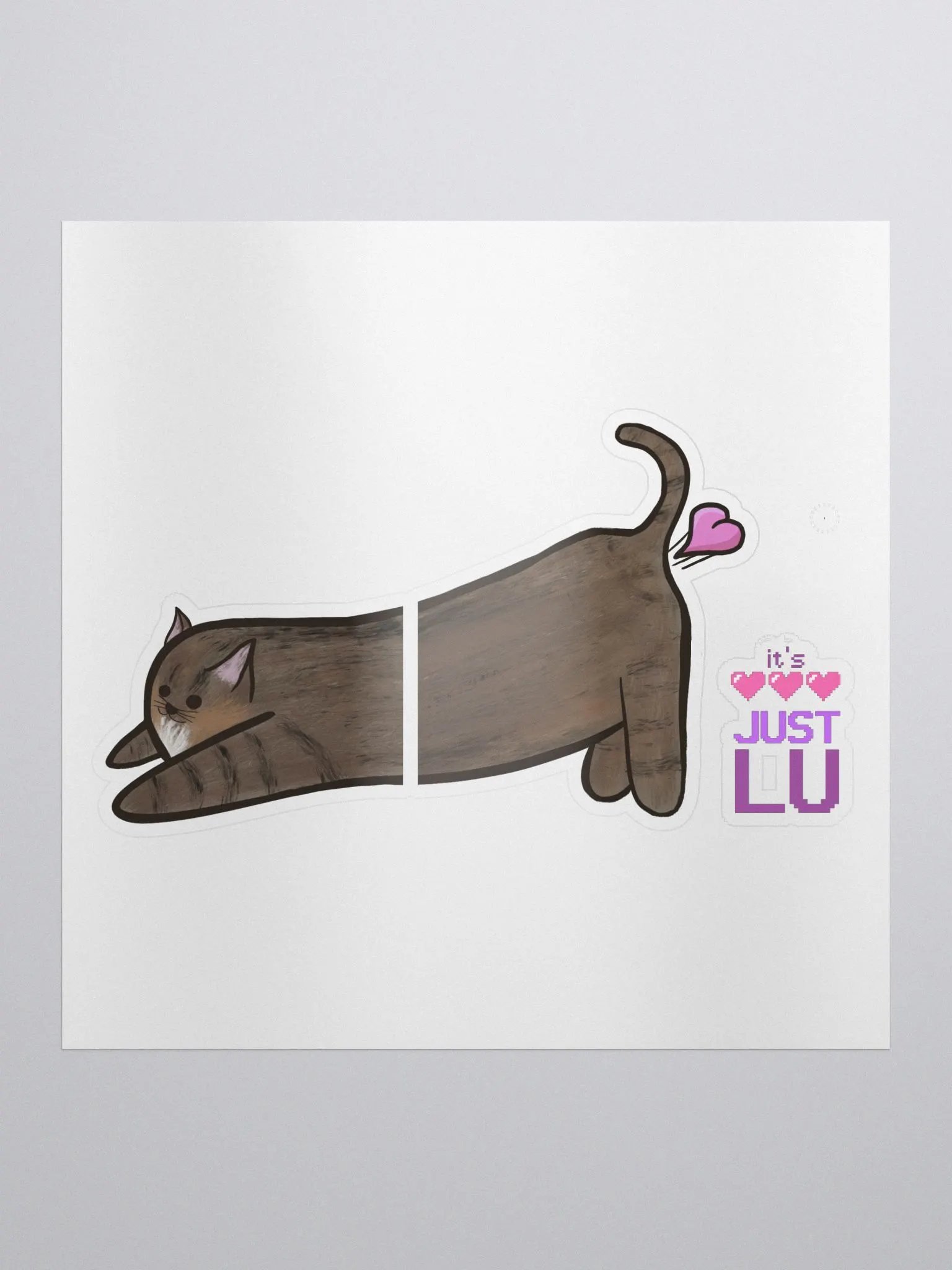 Cat Fart Sticker product image (1)