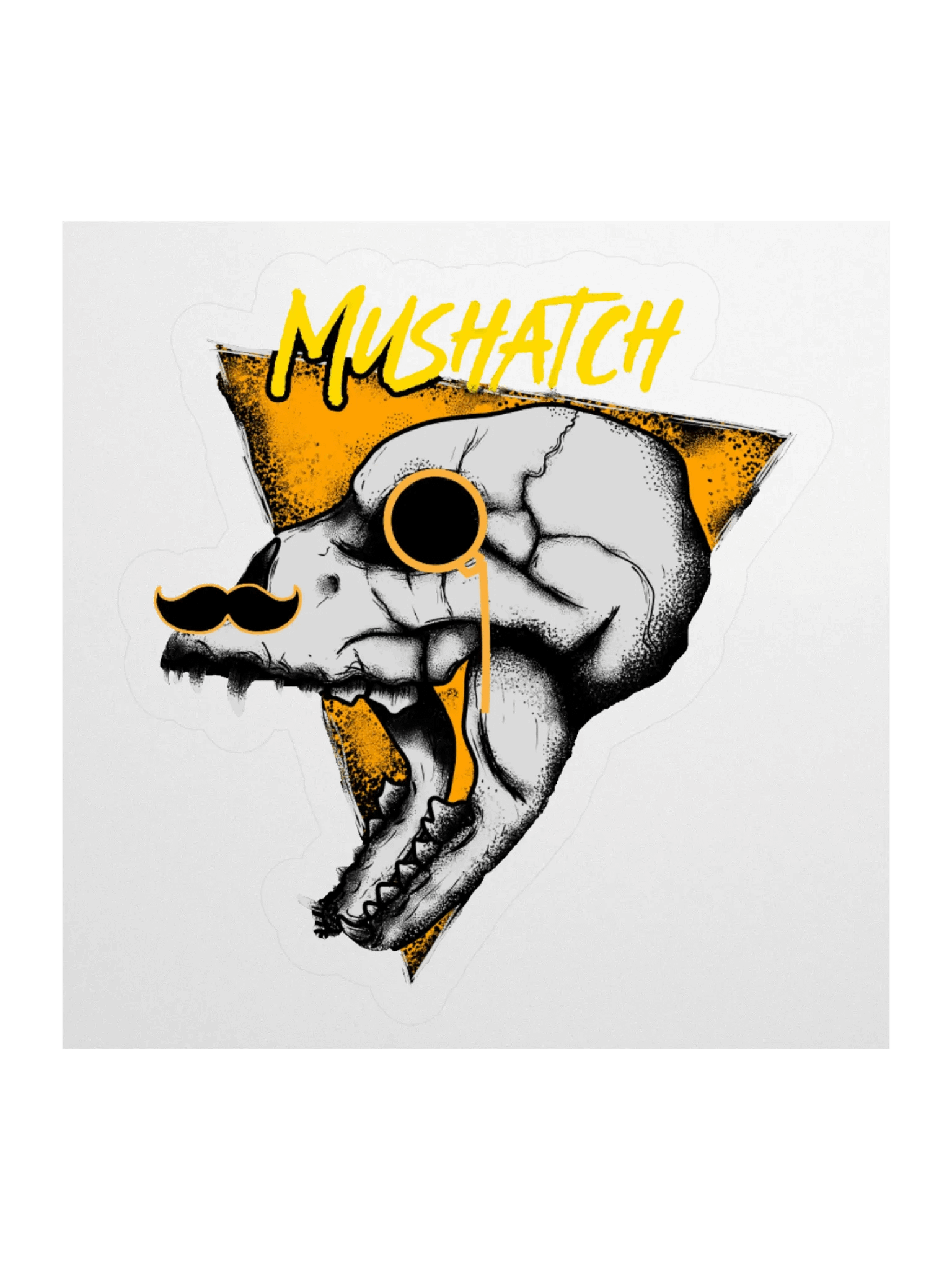 Mushatch Skull sticker product image (1)