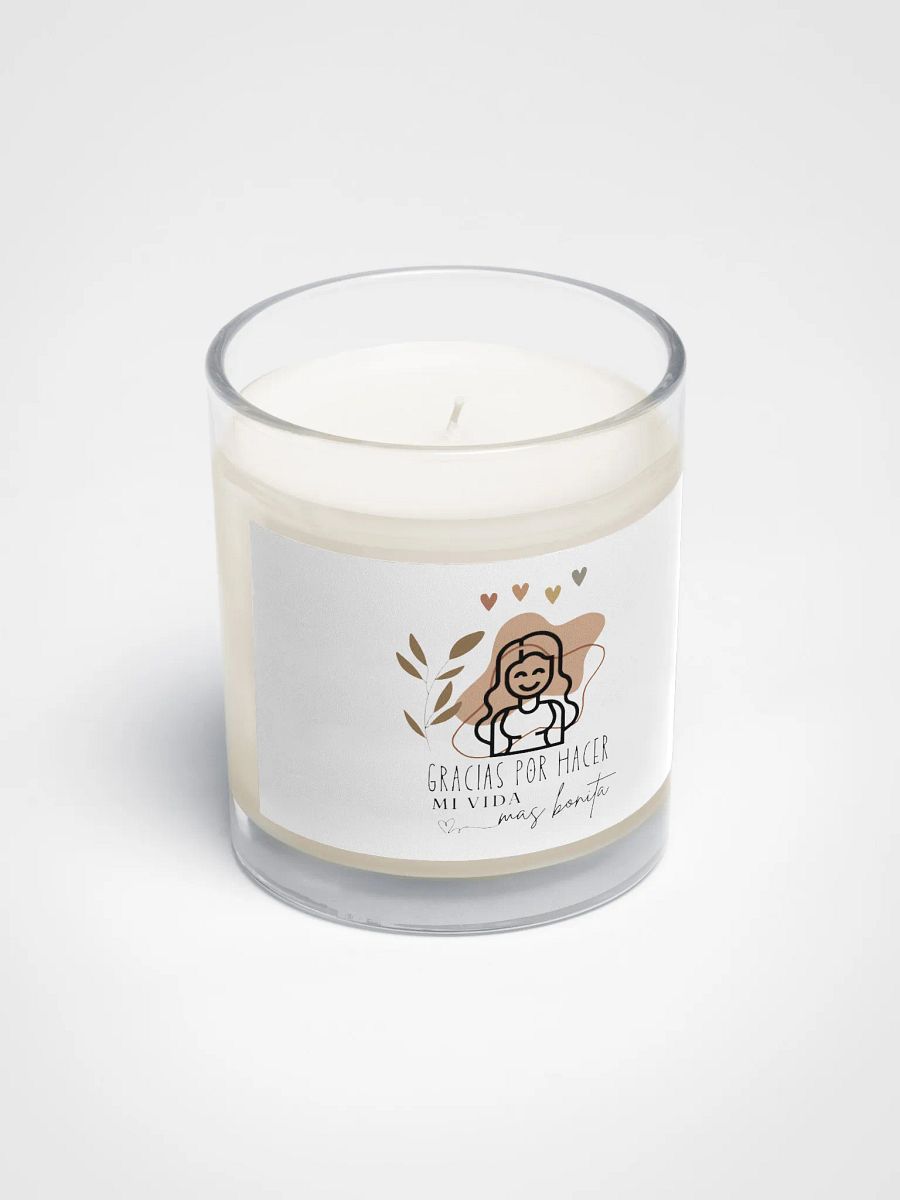 Boho Gracias (Thank you in Spanish) Candle Design product image (2)