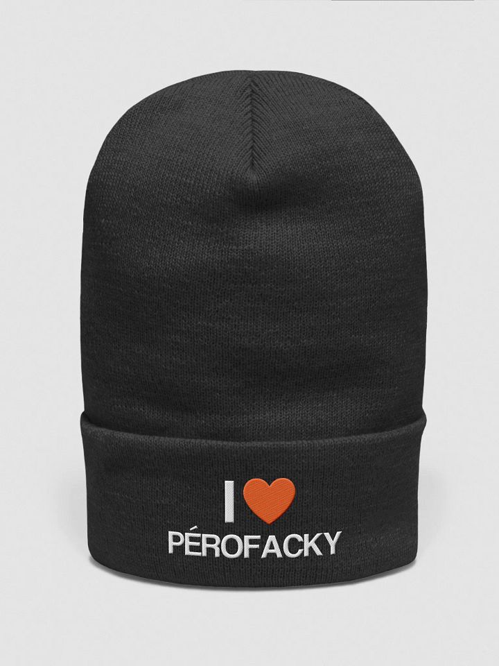 I ♥️ Perofacky beanie product image (1)