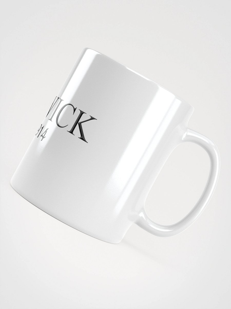 WARWICK Est. 914 White Glossy Mug product image (5)