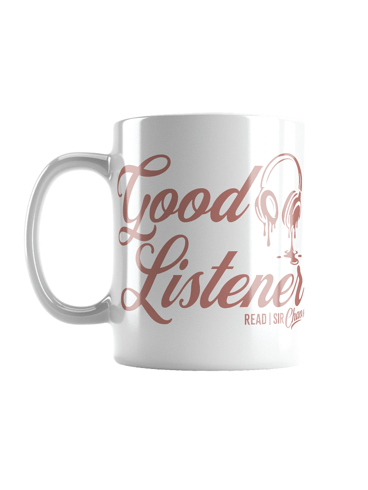 Good Listener Mug - White product image (1)