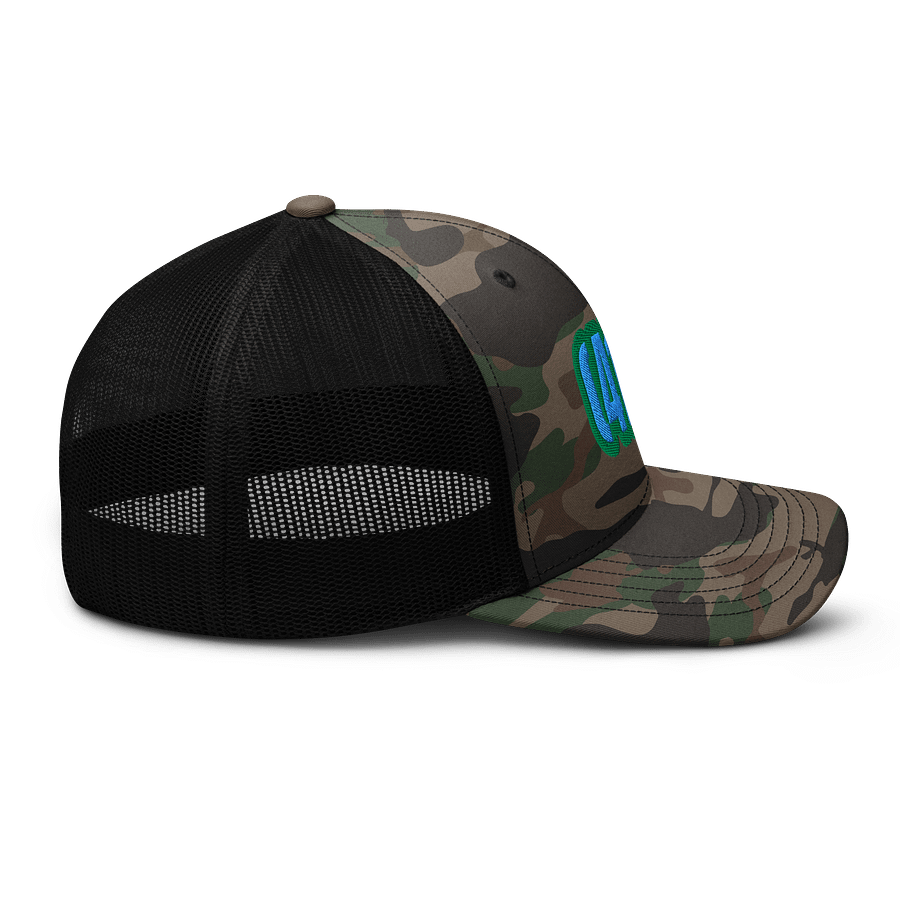 416 Camo Trucker Hat AREA CODE product image (5)
