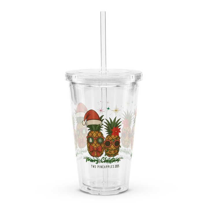 Tropical Christmas Pineapple Tumbler product image (1)