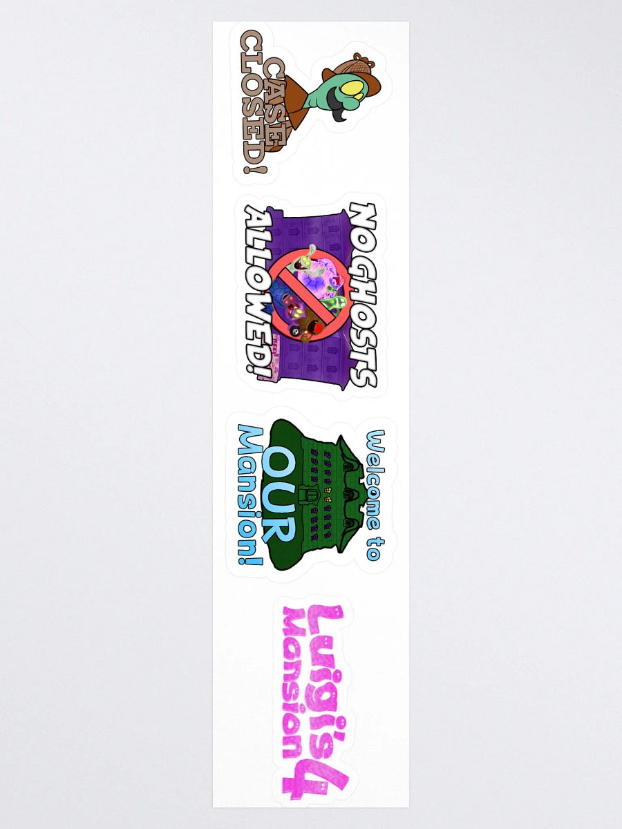 Luigi's Mansion 4 Sticker Strip product image (3)