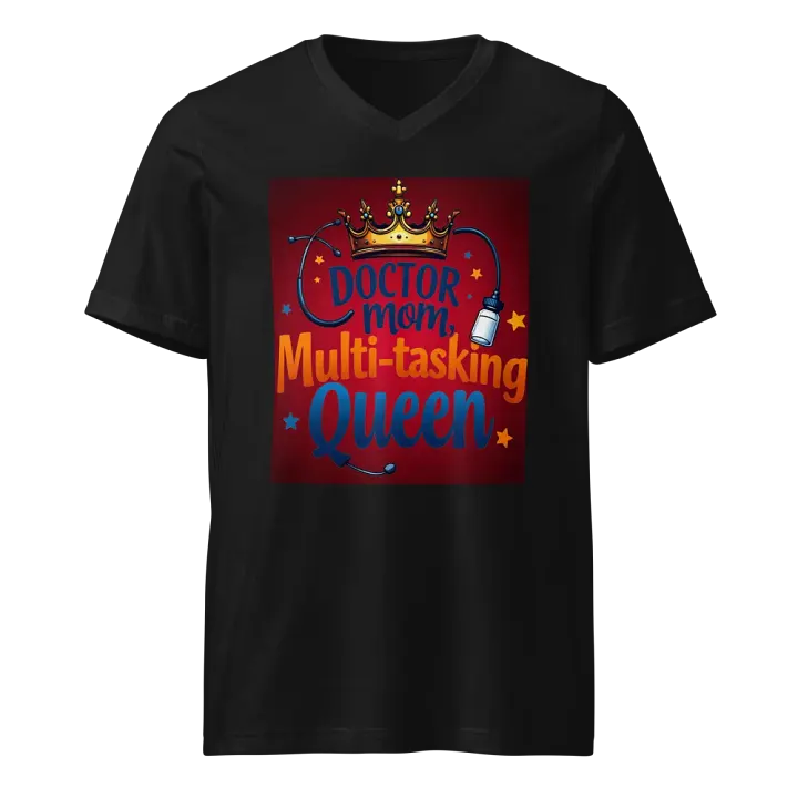 Multi-tasking Queen V-Neck Tee product image (1)