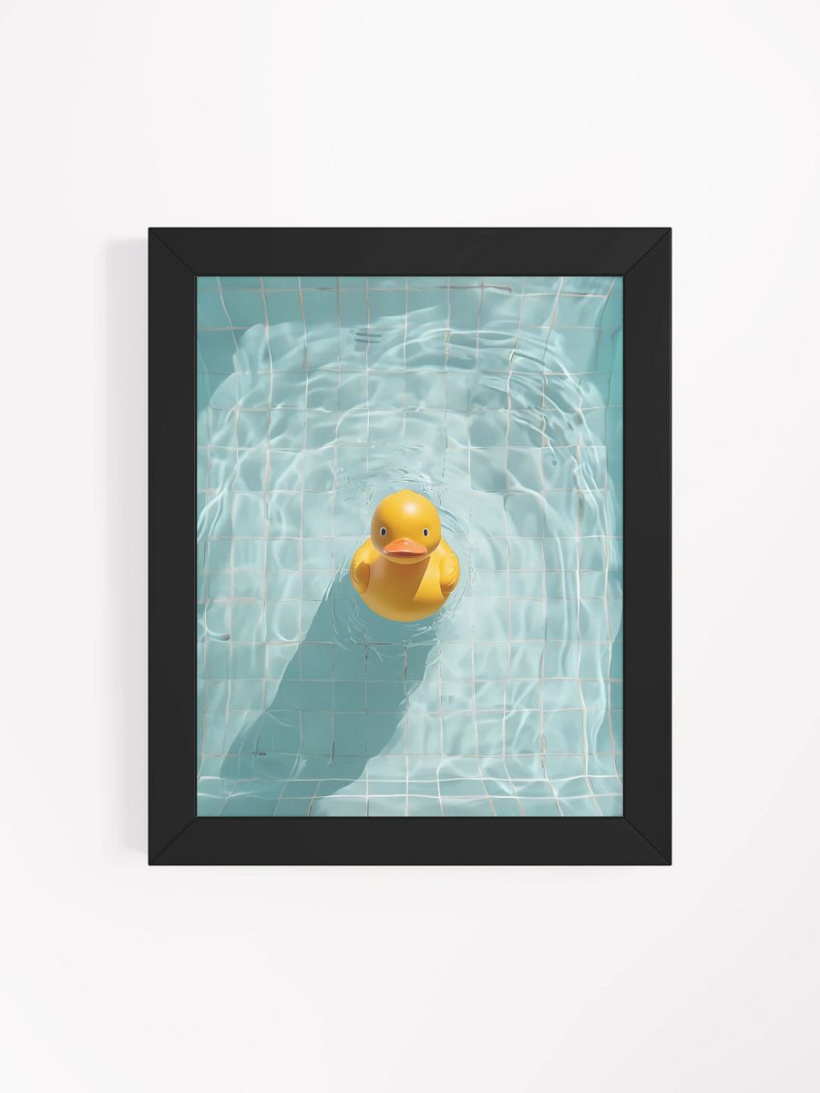 Quirky Rubber Duck Framed Poster product image (5)