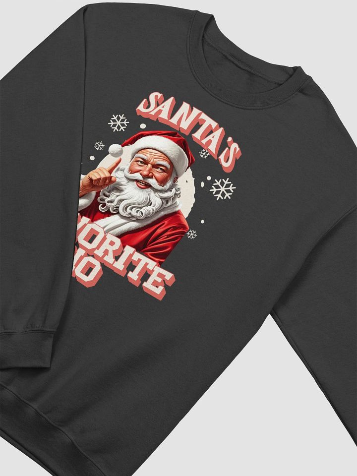 Santa's Favorite Ho Funny Christmas Holiday Crewneck product image (6)