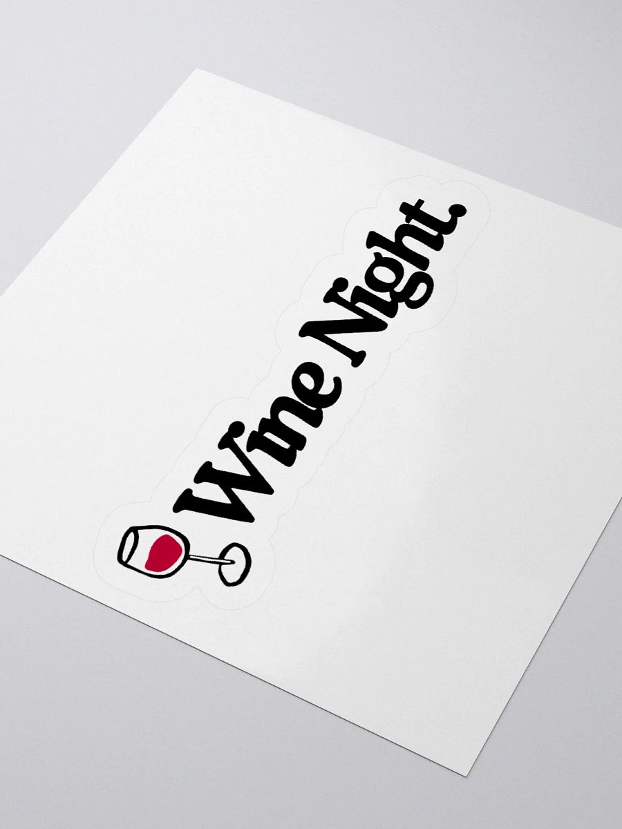 Wine Night Sticker product image (3)
