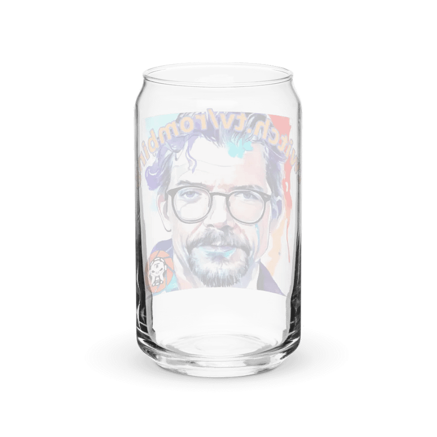 Vibrant Rombing Portrait Can-Shaped Glass product image (8)