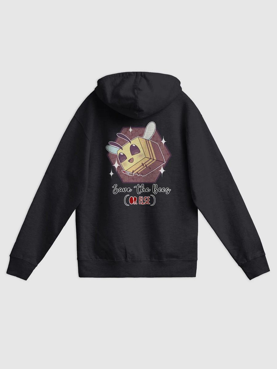 SAVE THE BEES (or Else) Zip up Hoody! product image (2)