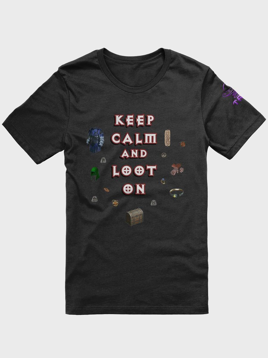 Keep Calm and Loot On (Purple Logo) product image (3)