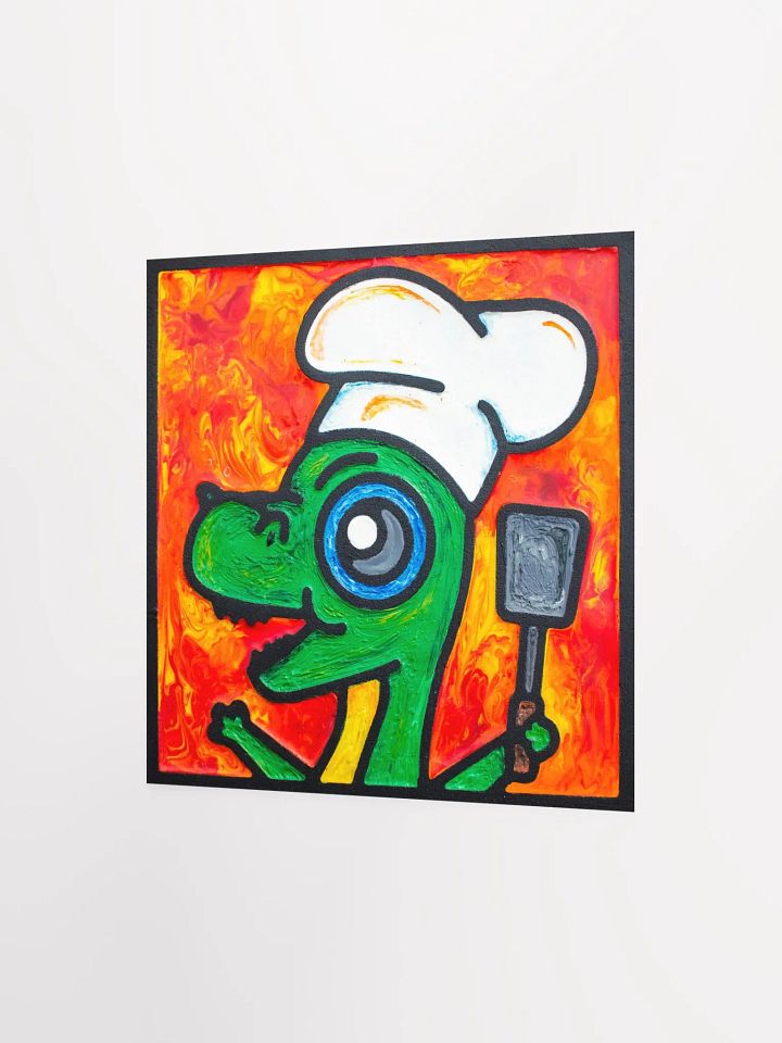 Au-roar-a T-Rex Print product image (2)