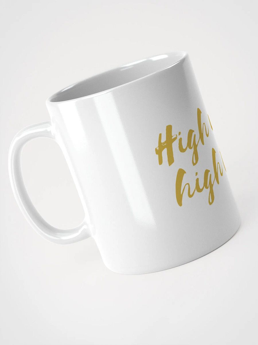 High Vibe - High Tribe White Glossy Mug product image (4)