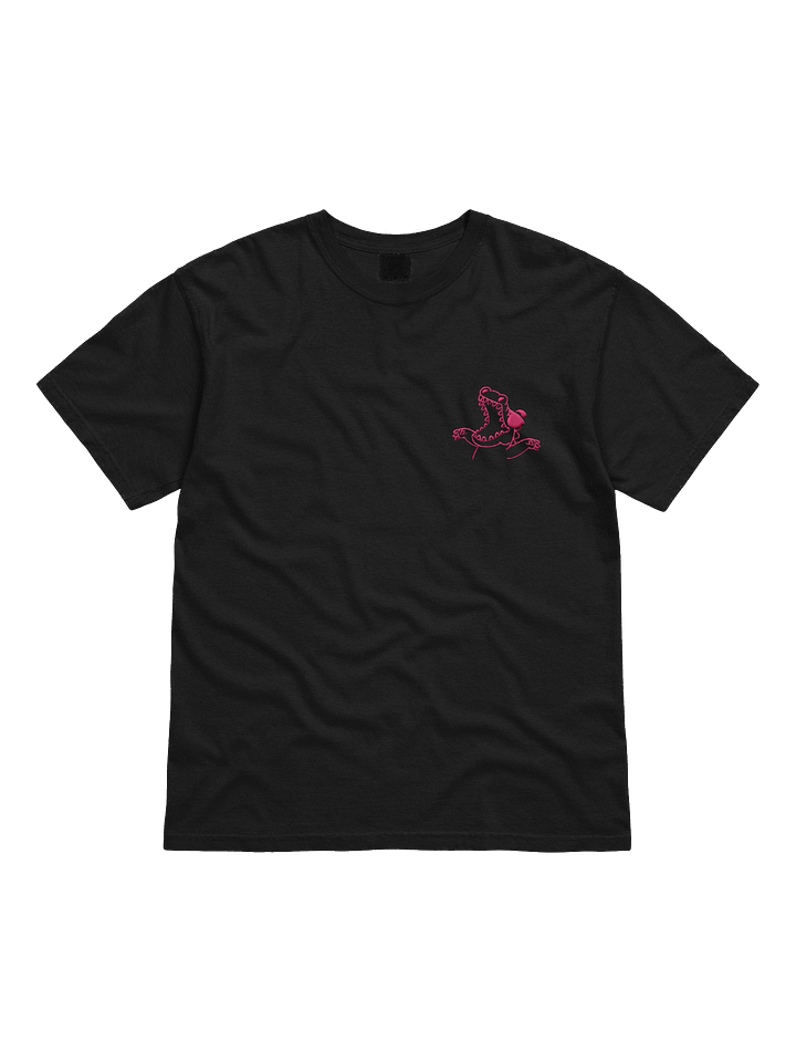 FOMOgator Black Shirt - Pink Logo product image (1)