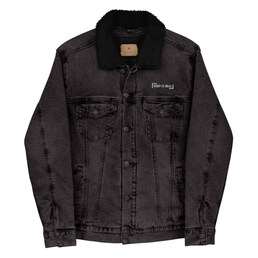 Threadfast Apparel Unisex Sherpa Denim Jacket v1 product image (11)