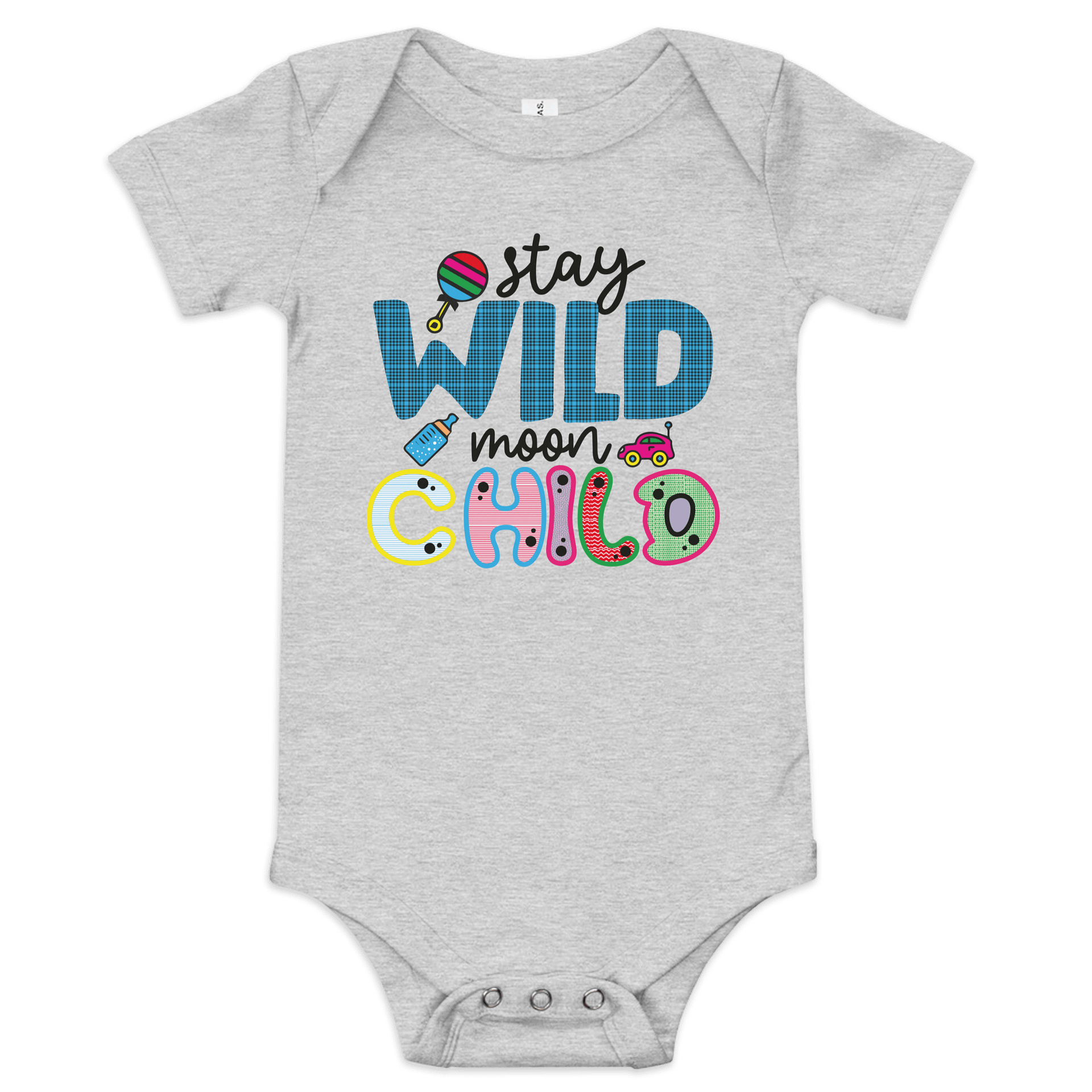 Moon Child | Bella+Canvas Baby Short Sleeve One Piece product image (2)