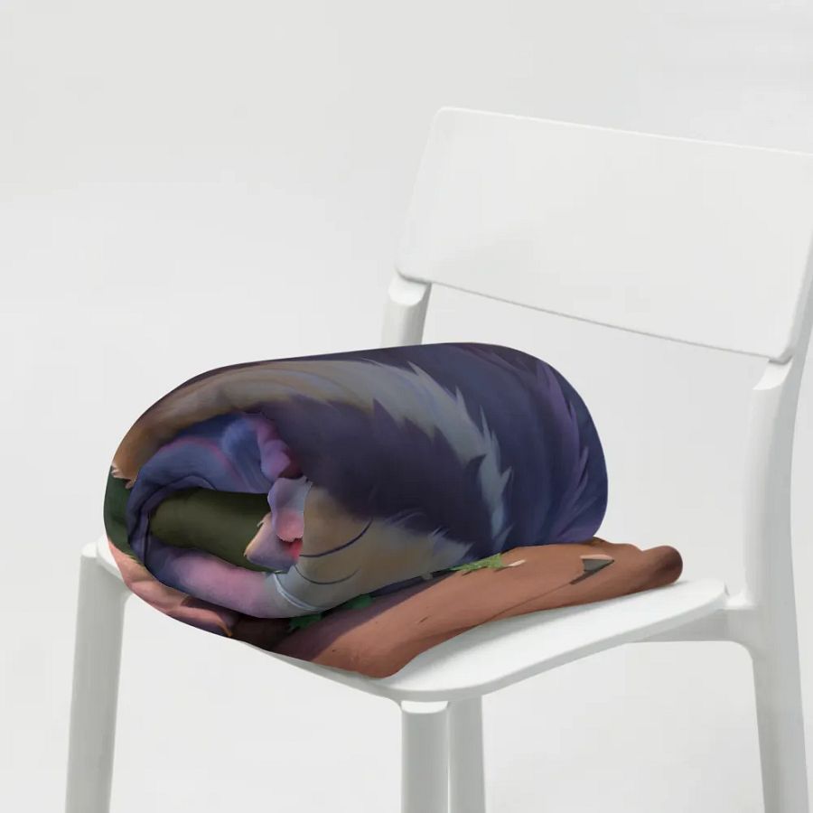 Endangered Species - Mexico - Mexican Wolf Throw Blanket product image (8)
