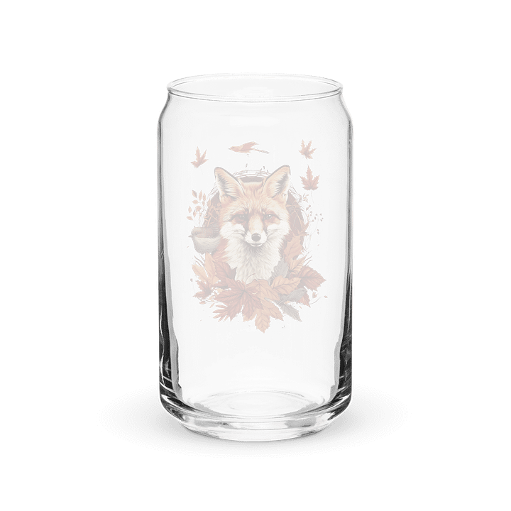 Autumn Fox Can-Shaped Glass product image (6)