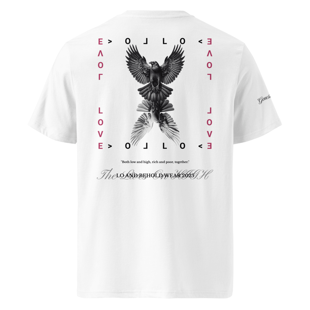 The Lord On HIGH | NEW CHAPTER | UNISEX Tee | Black & Pink product image (5)