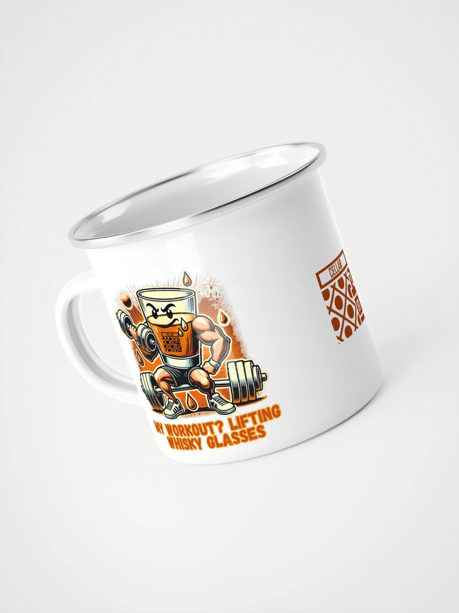 Cellar 8T Whisky - Workout - Enamel Mug product image (4)