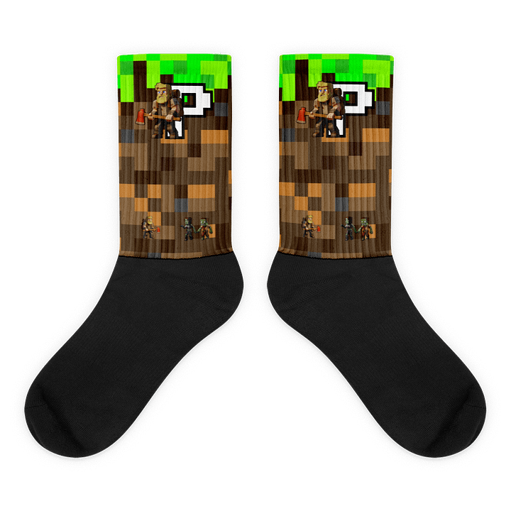 Patient PixelZ P Logo Sublimated Socks (PixelZ My Craft) product image (1)