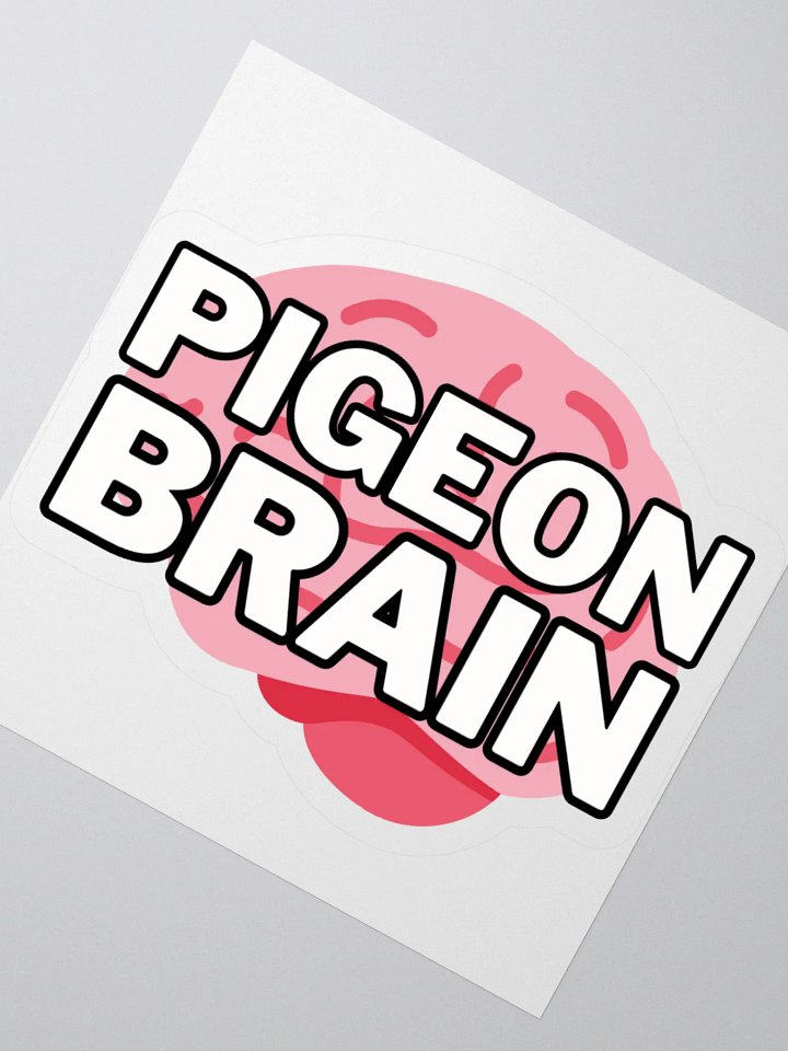 Pigeon Brain Sticker product image (2)
