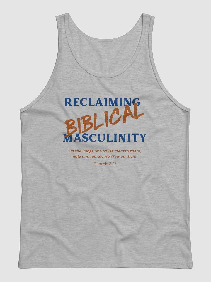 Reclaiming Biblical Masculinity Clasic Fit Tank product image (1)
