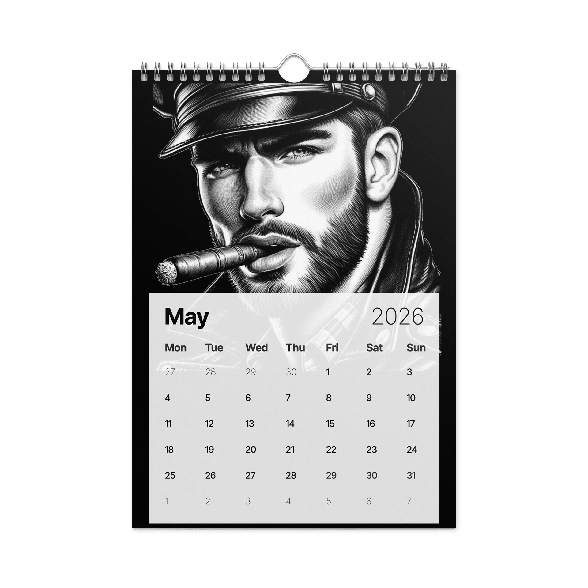 Daddy Days: 2026 Calendar of Leather, Lust & Legacy product image (10)