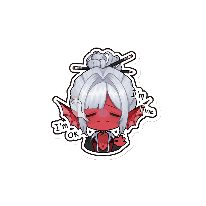 I'm Fine Emote Magnet product image (2)